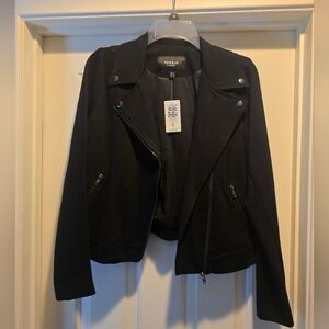 NWT Torrid Studio Ponte Moto Jacket (Plain Black)